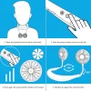 Portable Neck Fan With 3 Level Air Flow
