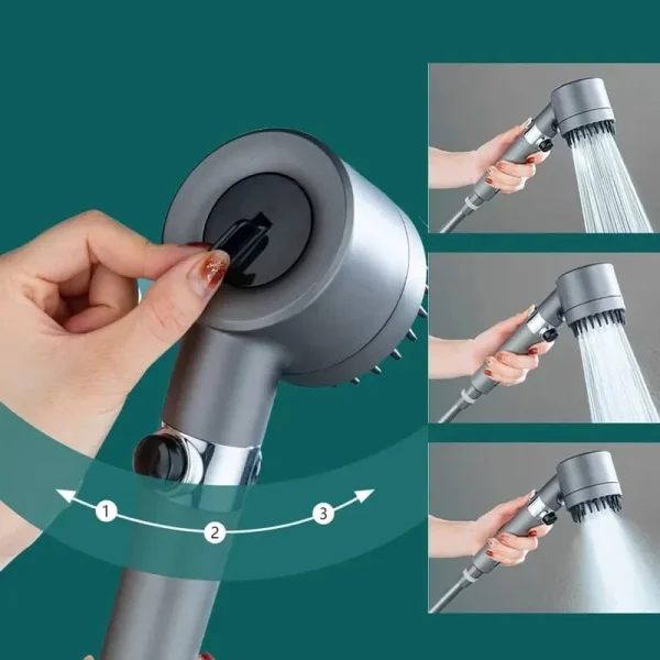 Massage Shower Head 3 Speed